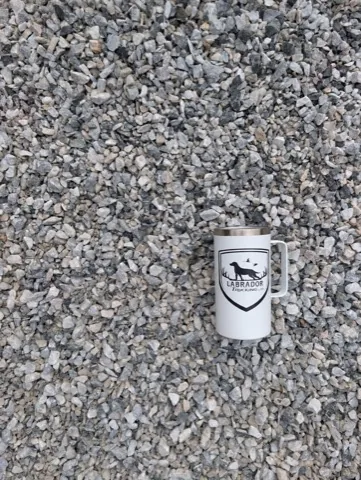 Platinum White/Black Granite 3/4 Clean material sample