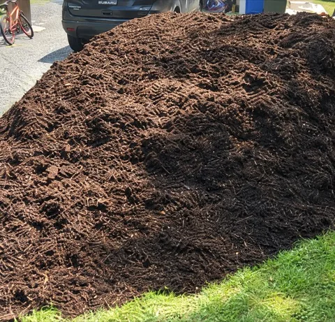 Natural Mulch material sample
